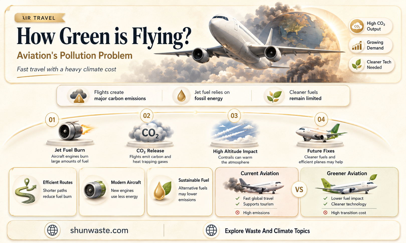 are planes big polluters