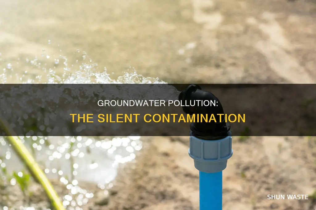 how groundwater become polluted