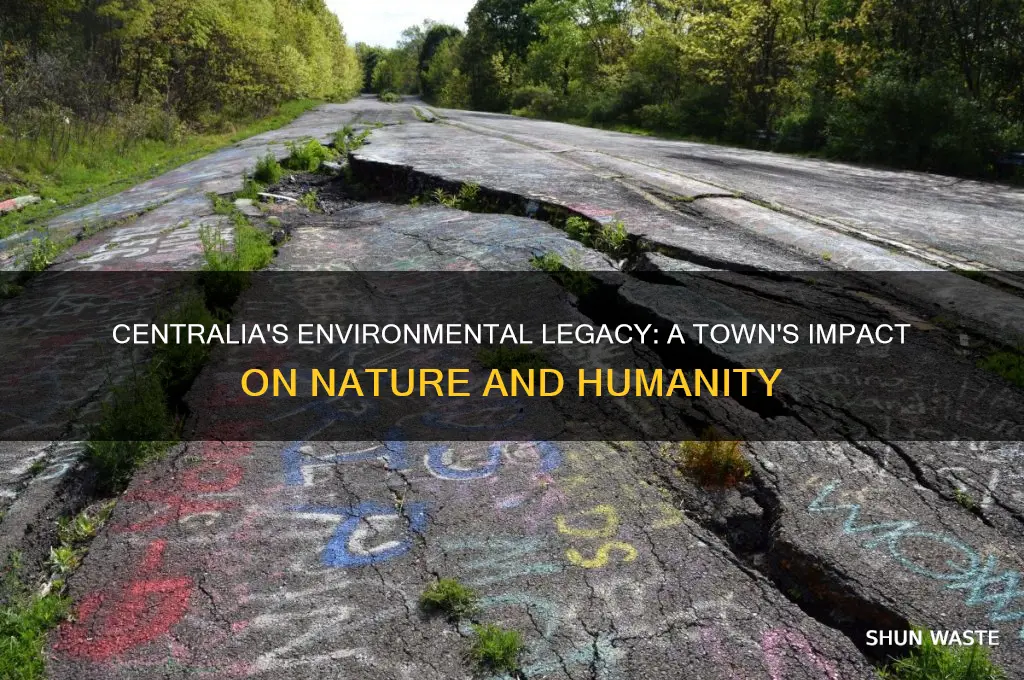 how has centralia pennsylvania impacted the environment or human lives