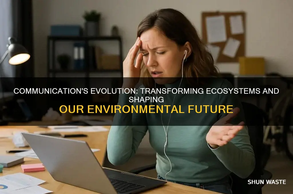 how has communication changed the environment