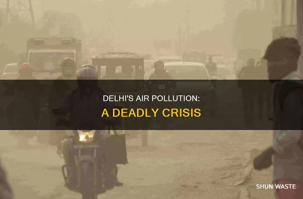 how has delhi become the most air polluted city