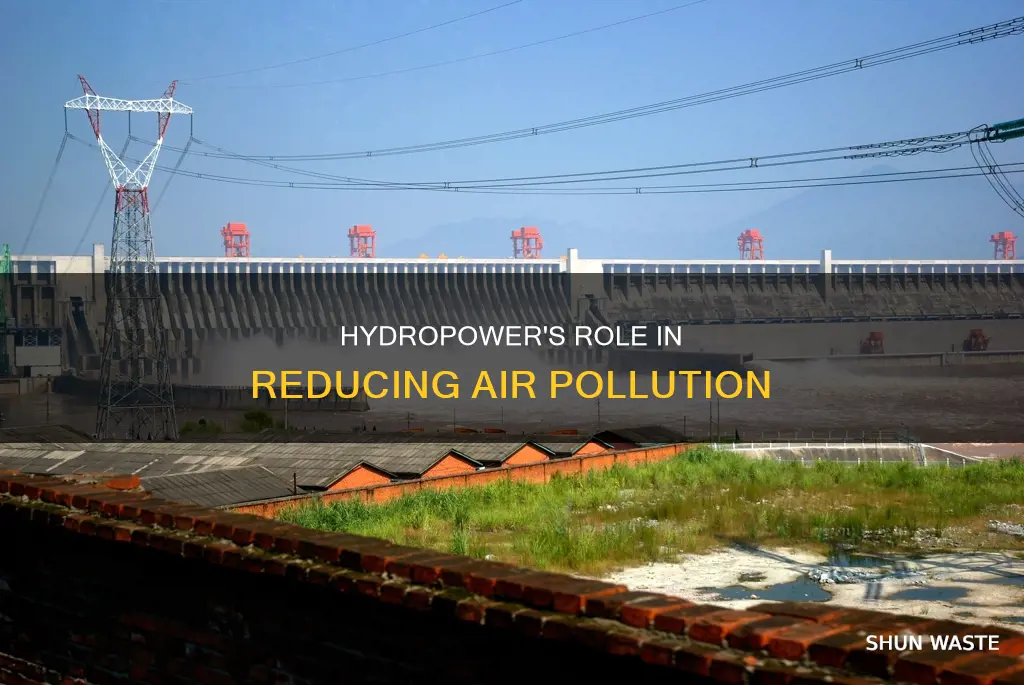 how has hydropower decreased air pollution