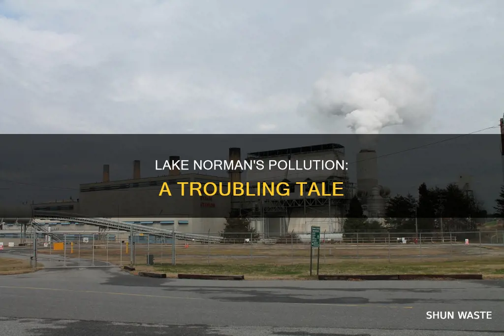 how has lake norman been polluted