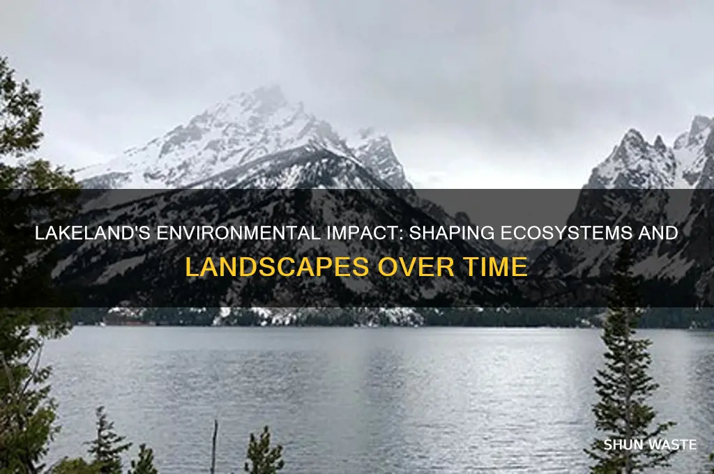 how has lakeland impacted the body of the environment