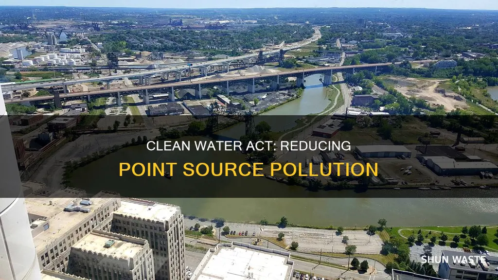 how has the clean water act reduce point source pollution