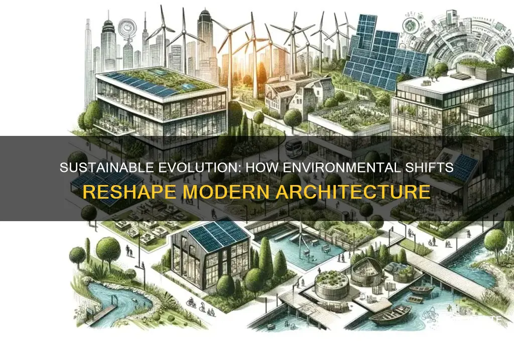 how has the environment changed architectur