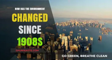 Environmental Evolution: A Century of Change Since the Early 1900s