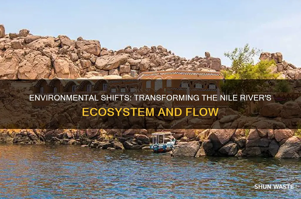 how has the environment impacted the nile river