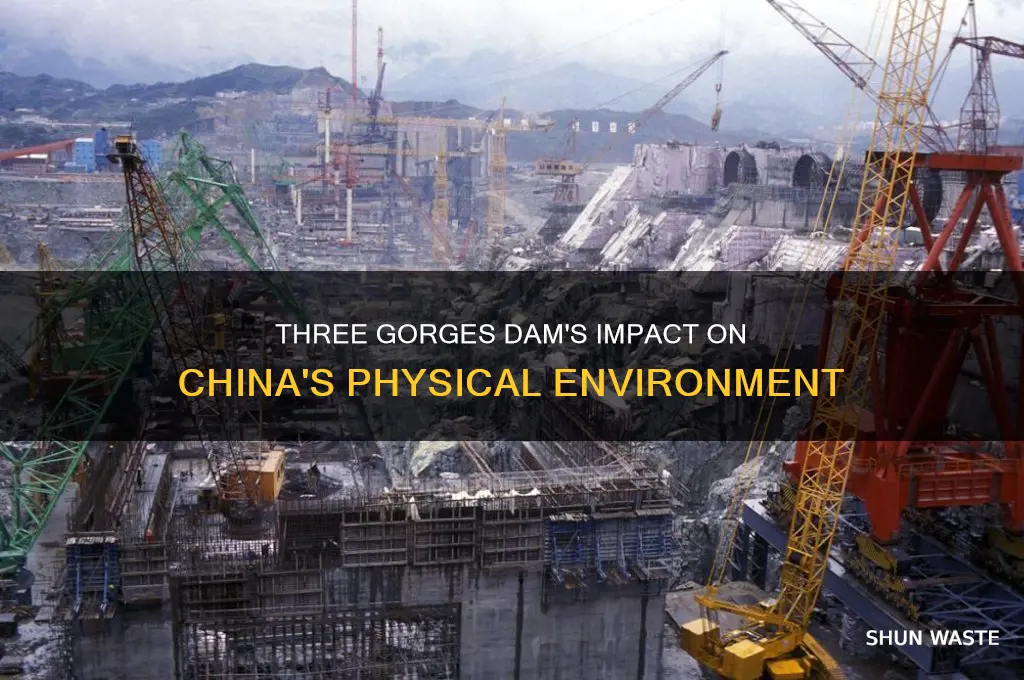 how has the three gorges dam changed chinas physical environment