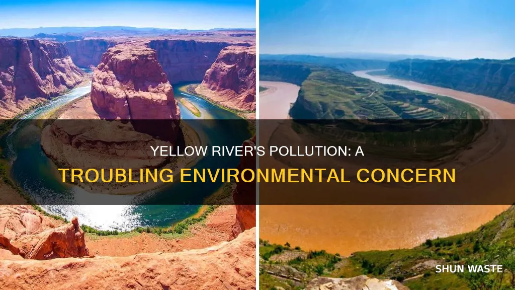 how has the yellow river been affected by pollution