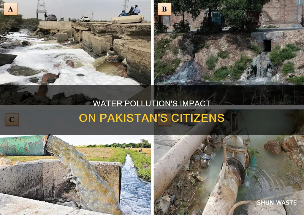 how has water pollution affect the citizen of pakistan