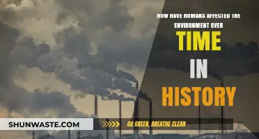 Human Impact: A Historical Journey of Environmental Transformation