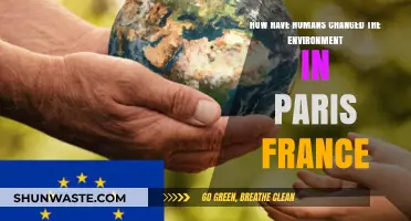 Paris Transformed: Human Impact on the City's Environment and Landscape