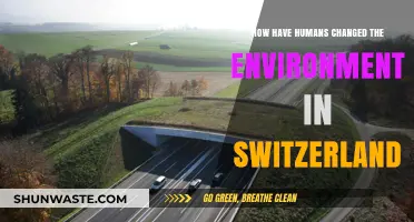 Human Impact on Switzerland's Environment: Changes, Challenges, and Conservation Efforts