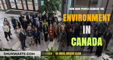 Human Impact: Transforming Canada's Environment Through Actions and Choices