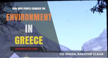 Human Impact on Greece's Environment: Changes, Challenges, and Conservation Efforts