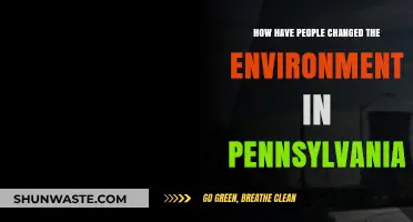 Pennsylvania's Transformed Landscape: Human Impact on the Environment Over Time
