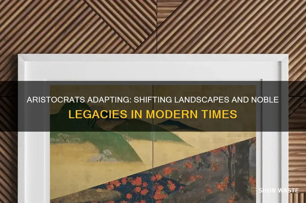 how have the changing physical environment and the many aristocrats