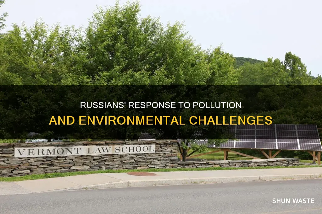 how have the russians responded to pollution and environmental challenges