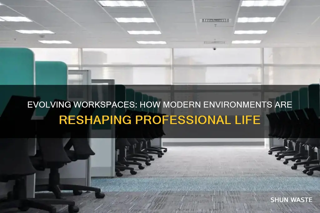 how have working environments have changed