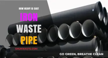 Understanding the Weight of Cast Iron Waste Pipes: A Comprehensive Guide