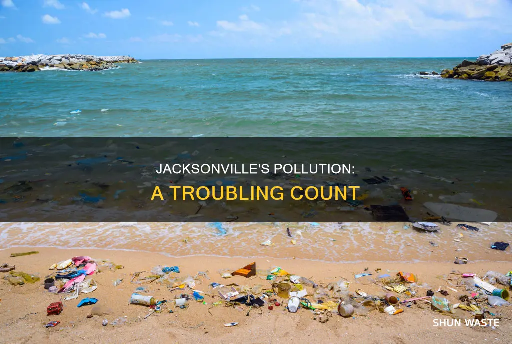 how high is pollution count in jacksonville florida