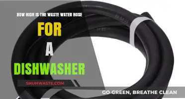 Optimal Height for Dishwasher Waste Water Hose Installation Guide