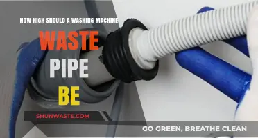 Optimal Height for Washing Machine Waste Pipe Installation Guide
