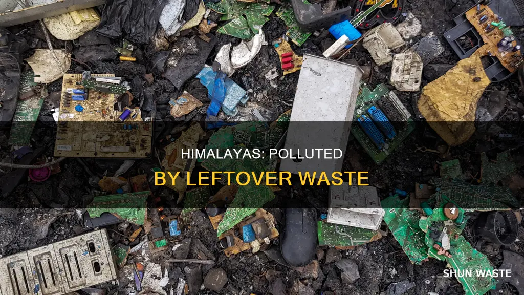 how himalayas are getting polluted due to leftover waste