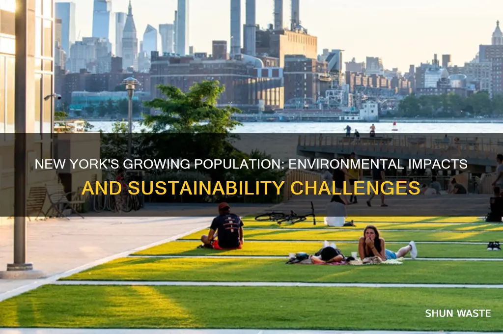 how human population affect the environment in new york state