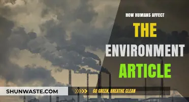 Human Impact on Nature: Unveiling Our Environmental Footprint and Consequences