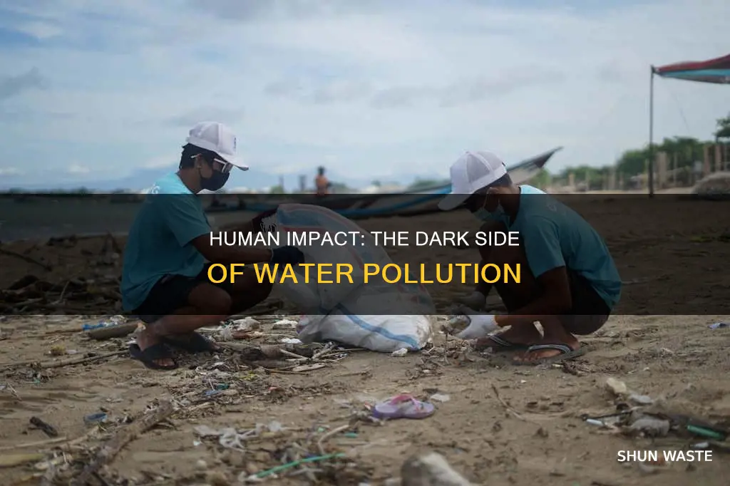 how humans are polluting water