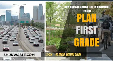 Teaching First Graders How Humans Impact Our Environment: Lesson Plan