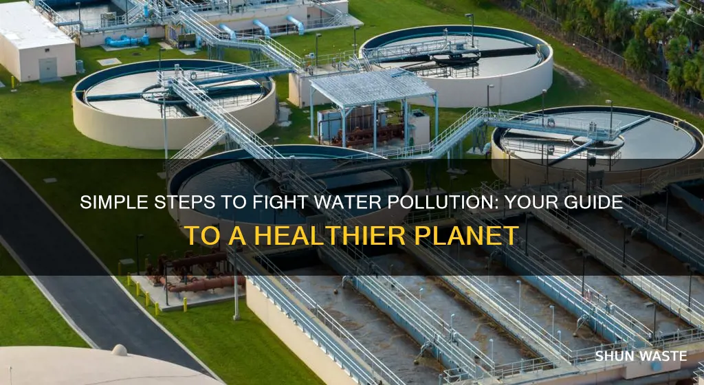 how i can reduce water pollution