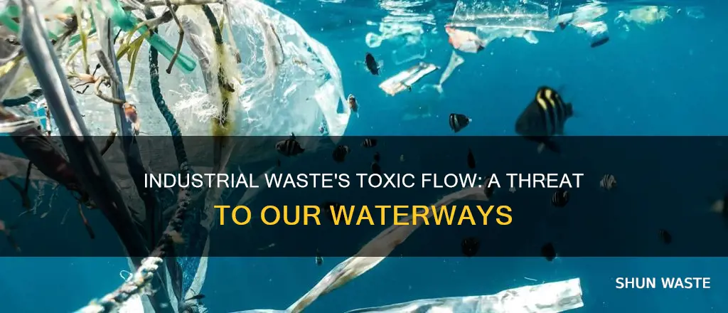 how industrial waste cause water pollution