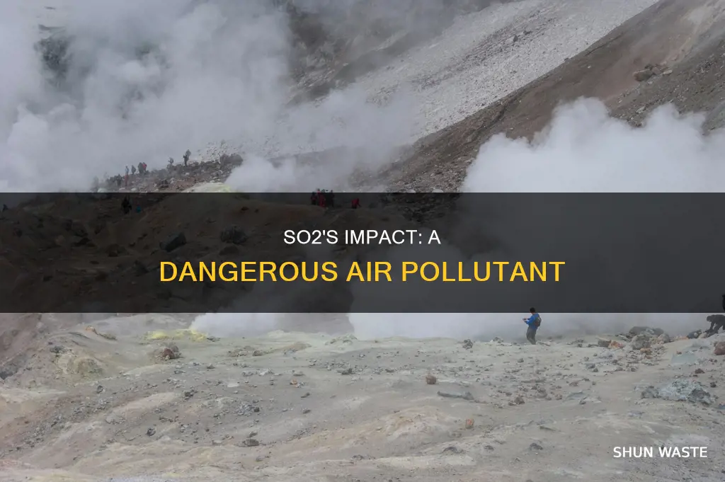 how is a so2 an air pollutant