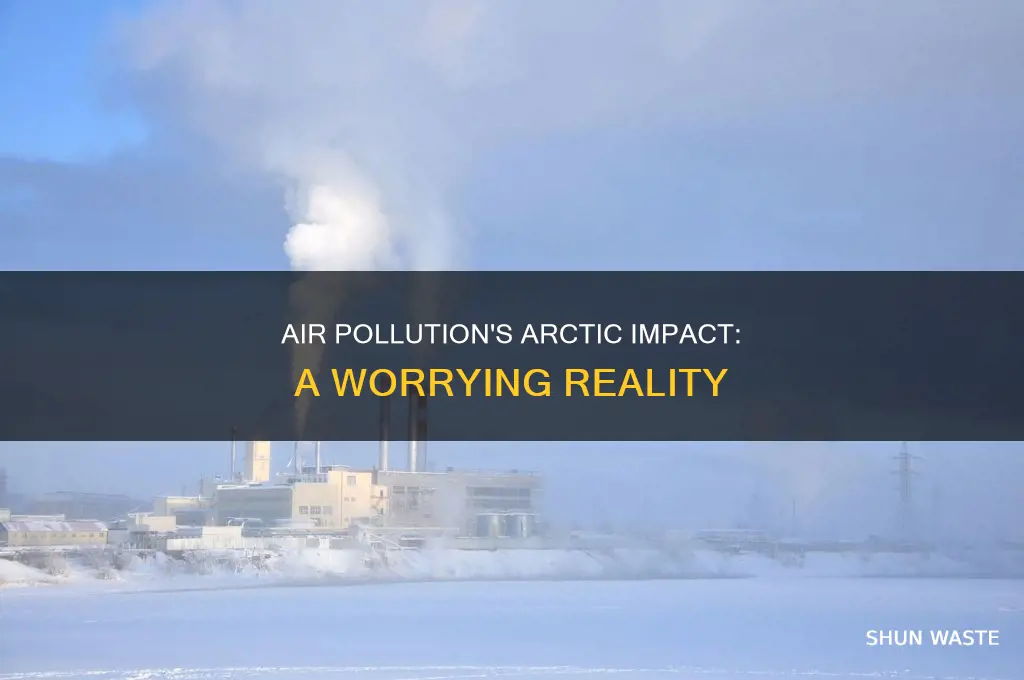 how is air pollution affecting the arctic