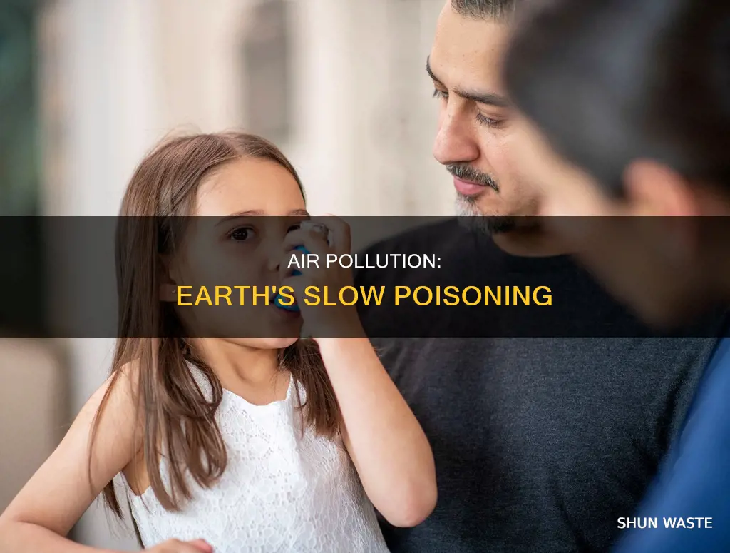 how is air pollution affecting the earth