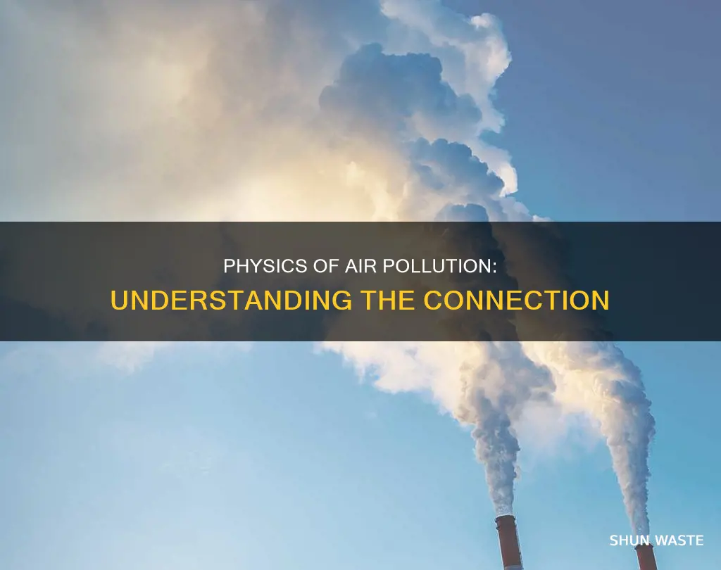 how is air pollution connected to physics