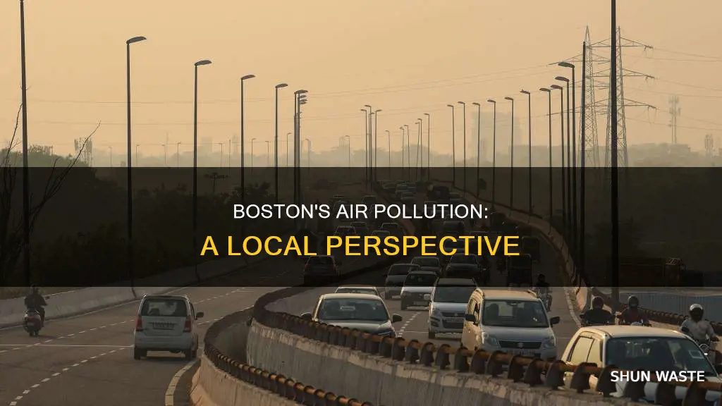 how is air pollution viewed in boston
