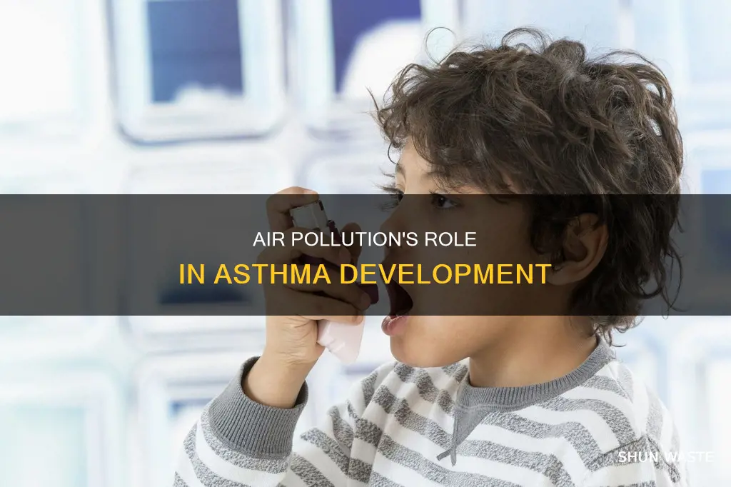 how is asthma caused by air pollution