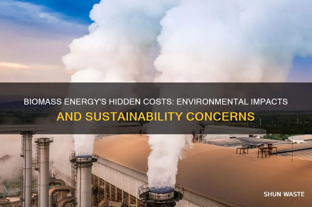 how is biomass bad for the environment