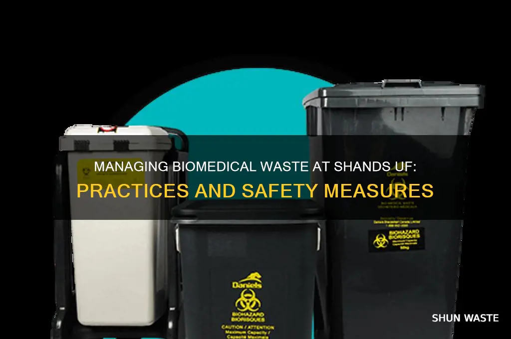 how is biomedical waste at shands uf
