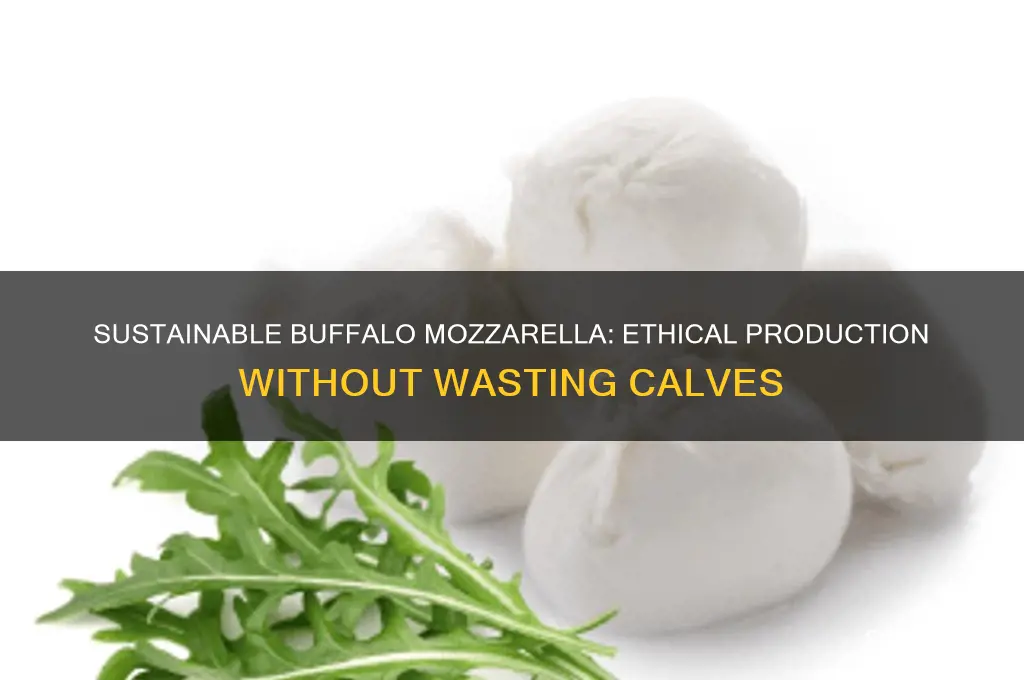 how is buffalo mozzarella made not causing waste calves