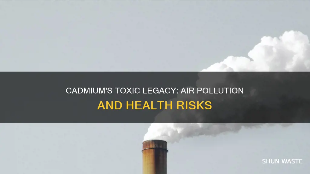 how is cadmium an air pollutant