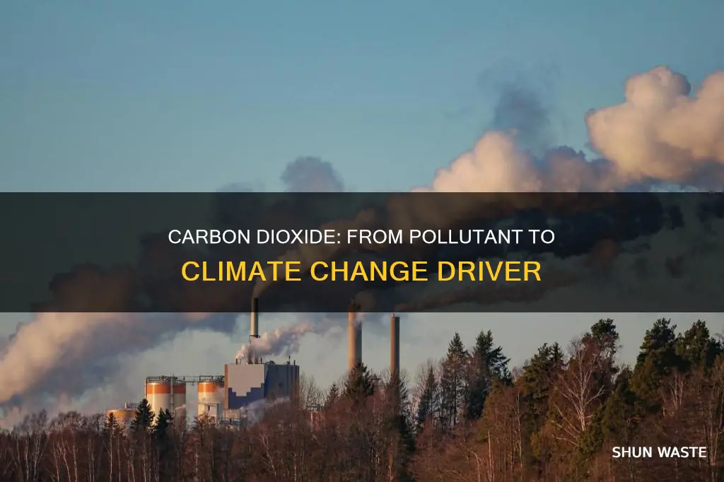 how is carbon dioxide a pollutant