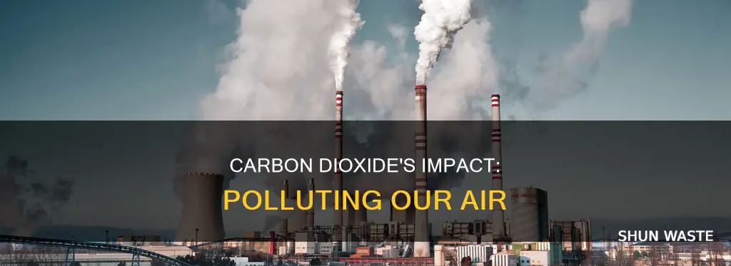 how is carbon dioxide polluting the air