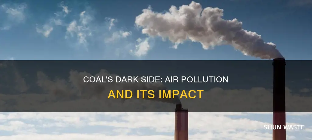 how is coal an air pollutant