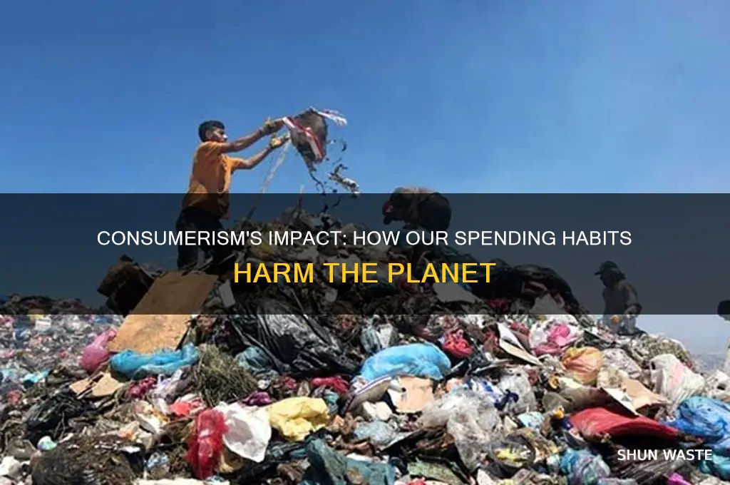 how is consumerism affecting our planet and environment
