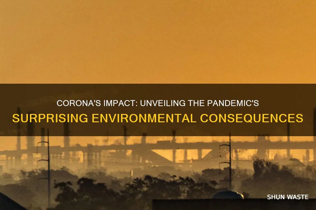 how is corona affecting environment